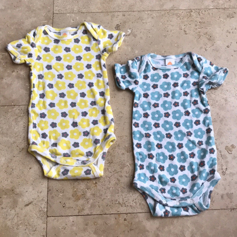 Nordstrom babygirl organic cotton onesie bundle